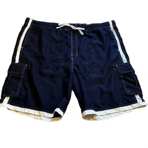 Men's 2XL Navy Swim Trunks